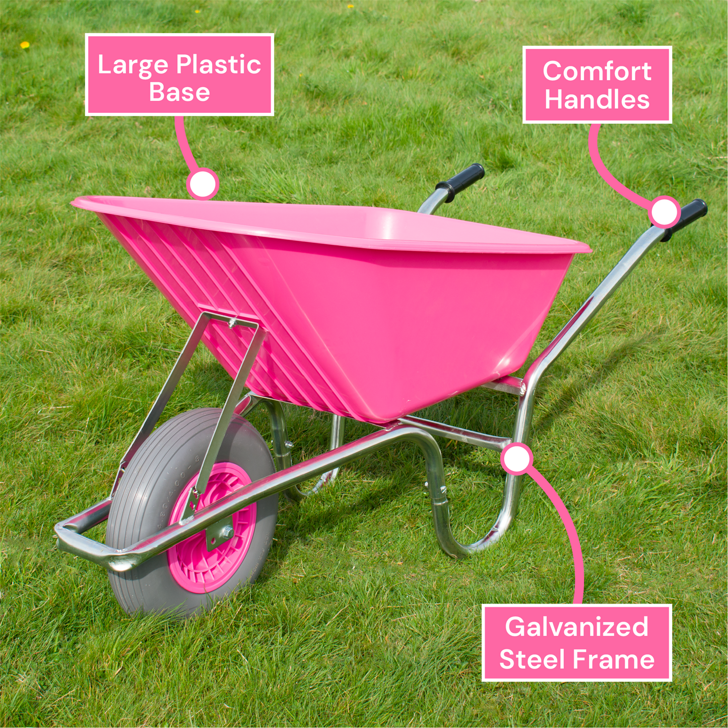 110L Heavy Duty Garden Wheelbarrows
