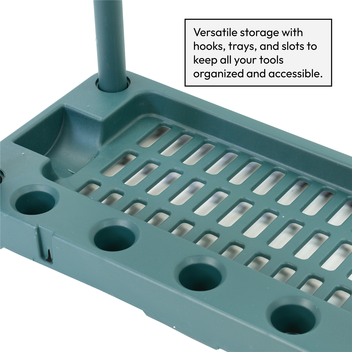 The Garden Tool Rack Trolley with Wheels