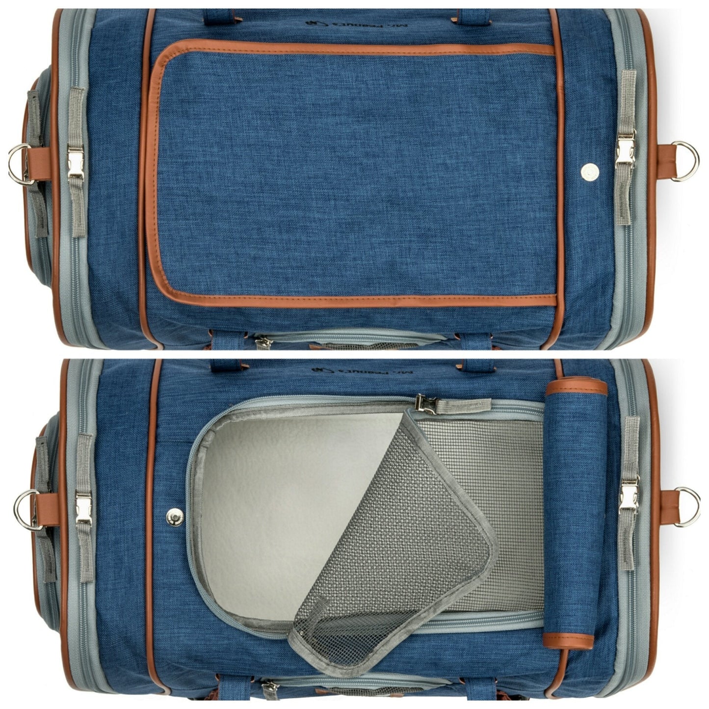 Gold Series Big Apple XL Size Airline Compliant Expandable Pet Carrier