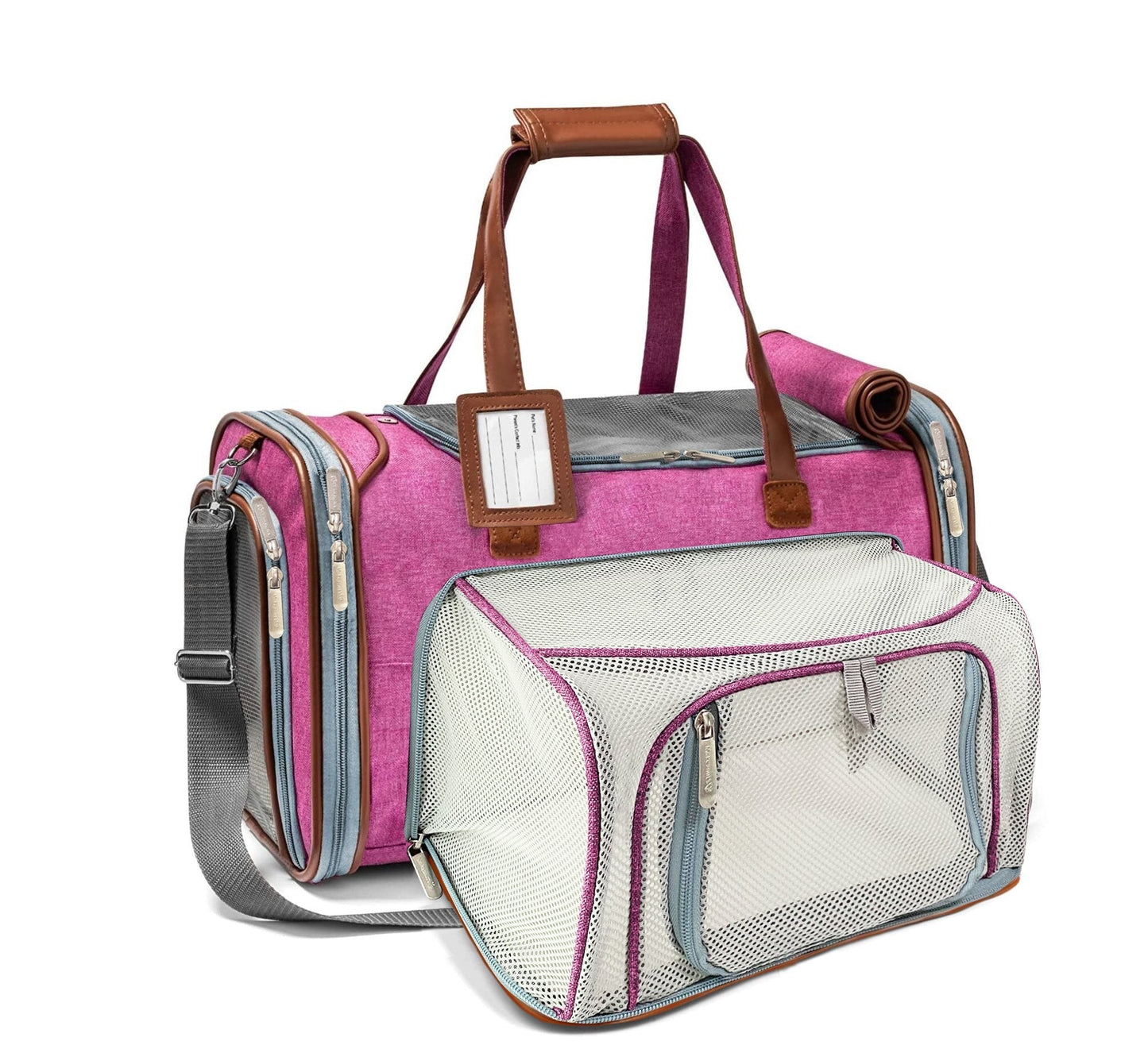 Gold Series Big Apple XL Size Airline Compliant Expandable Pet Carrier