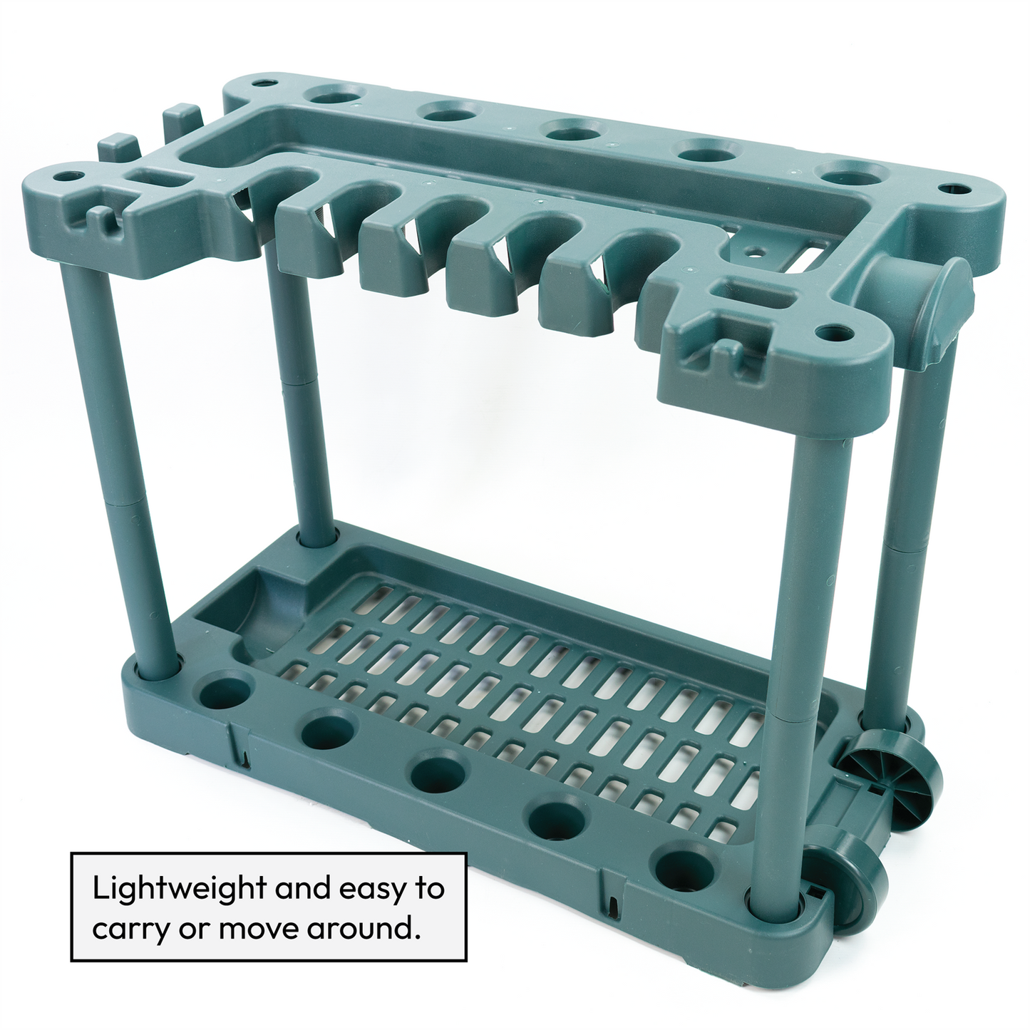 The Garden Tool Rack Trolley with Wheels