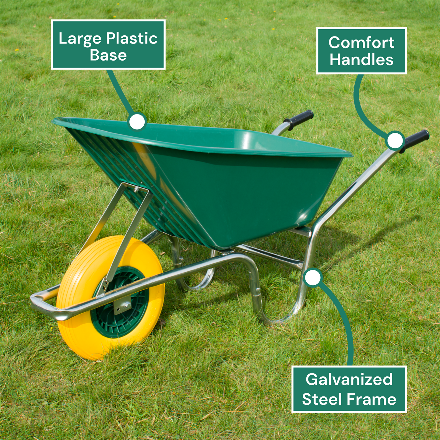 110L Heavy Duty Garden Wheelbarrows