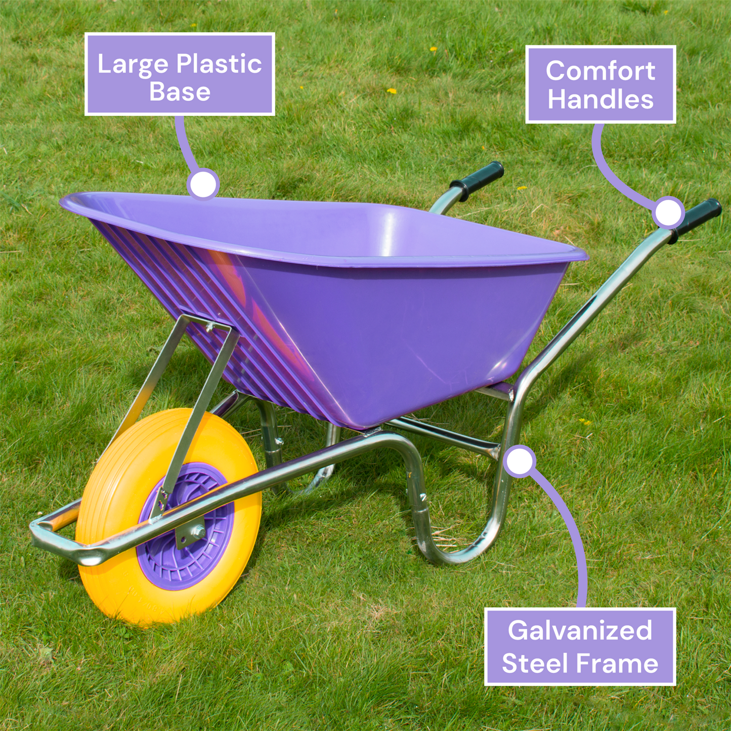 110L Heavy Duty Garden Wheelbarrows