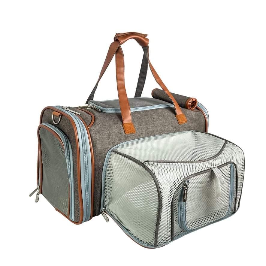 Gold Series Big Apple XL Size Airline Compliant Expandable Pet Carrier