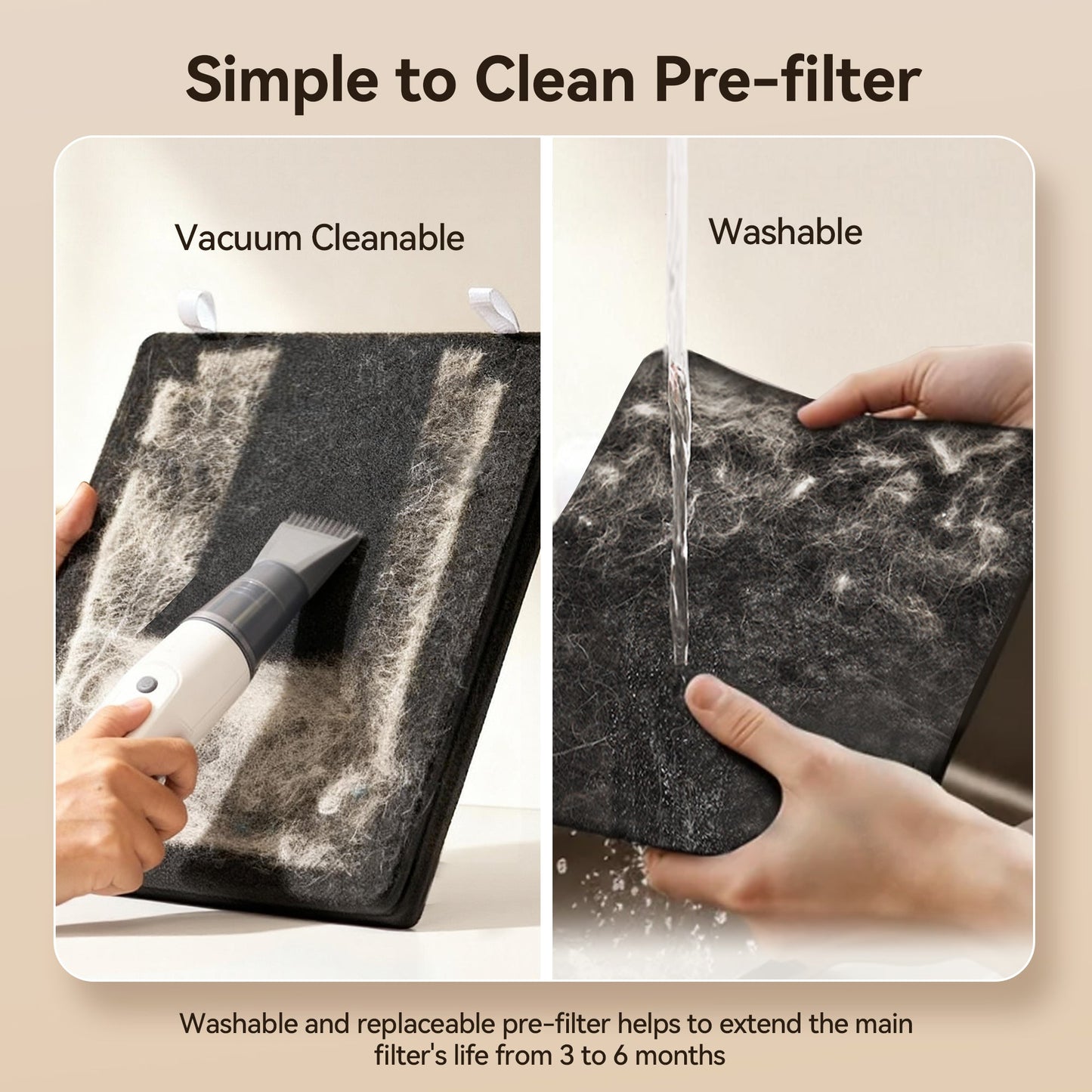 PA16 Replacement Pre-Filters