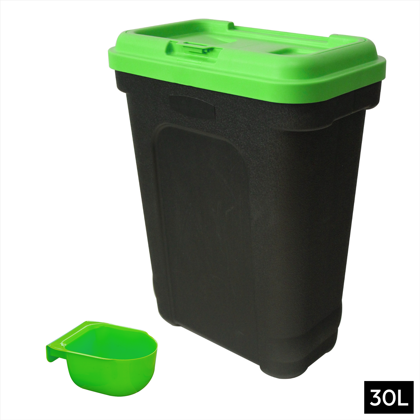 Petoria Airtight Containers with Scoop for Dry Pet/Bird/Fish Food  - 7kg (15L) /15kg (30L)