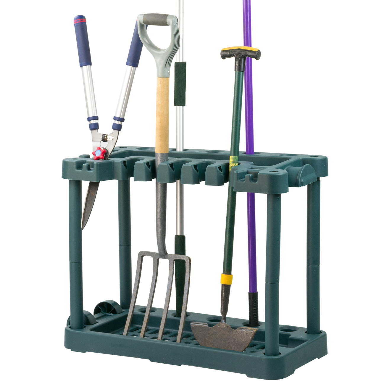 The Garden Tool Rack Trolley with Wheels