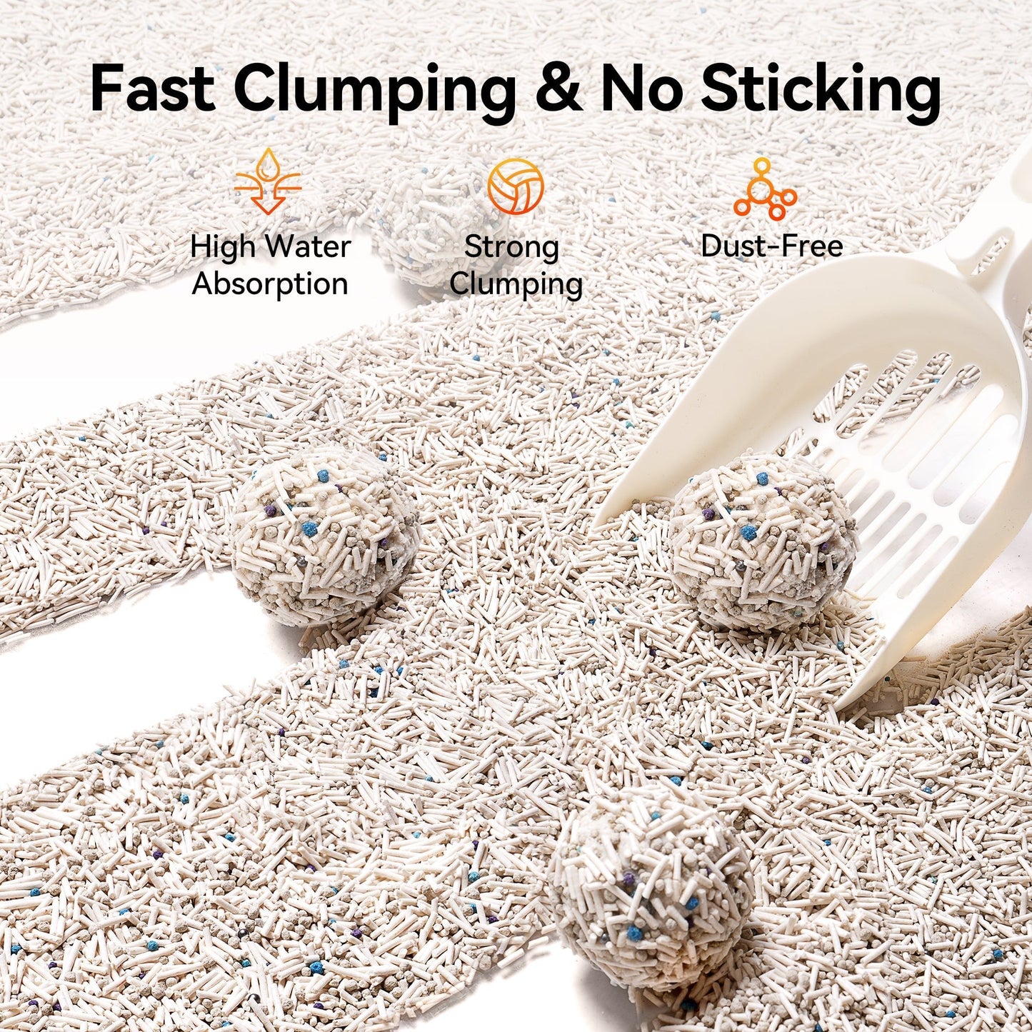5-in-1 Mixed Cat Litter 7.9 lbs × 2