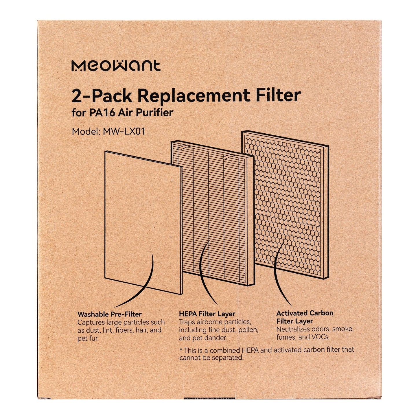 PA16 Replacement Filters