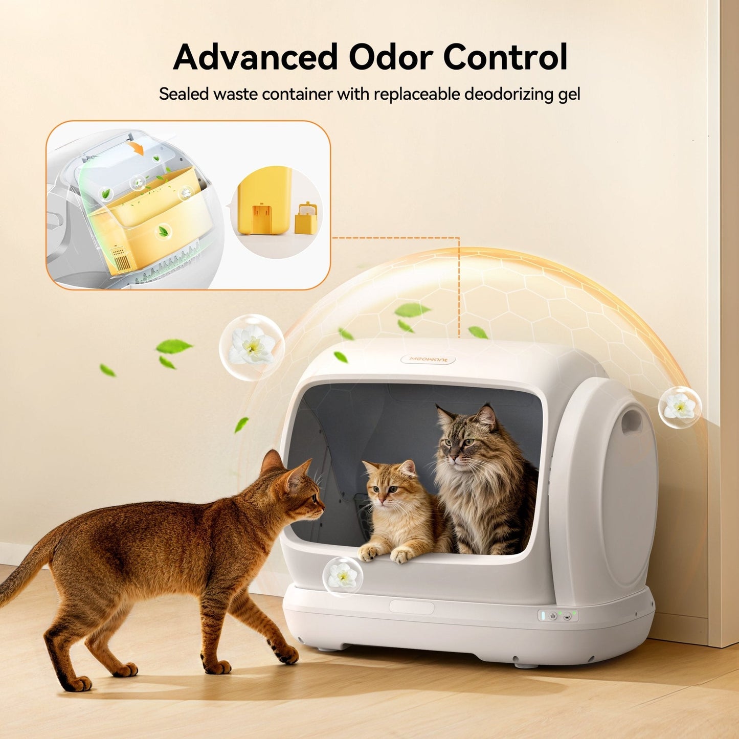 Self-Cleaning Cat Litter Box – MW-SC09