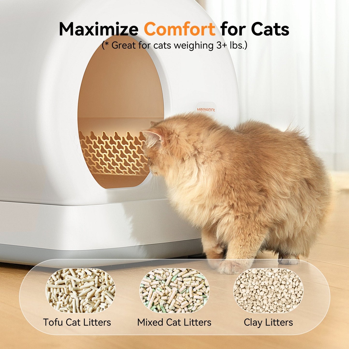 Self-Cleaning Cat Litter Box - MW-SC01