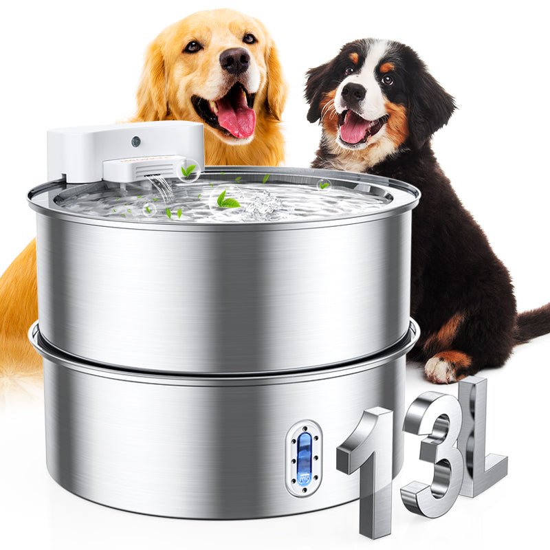 Stainless Steel Dog Water Fountain-DF01