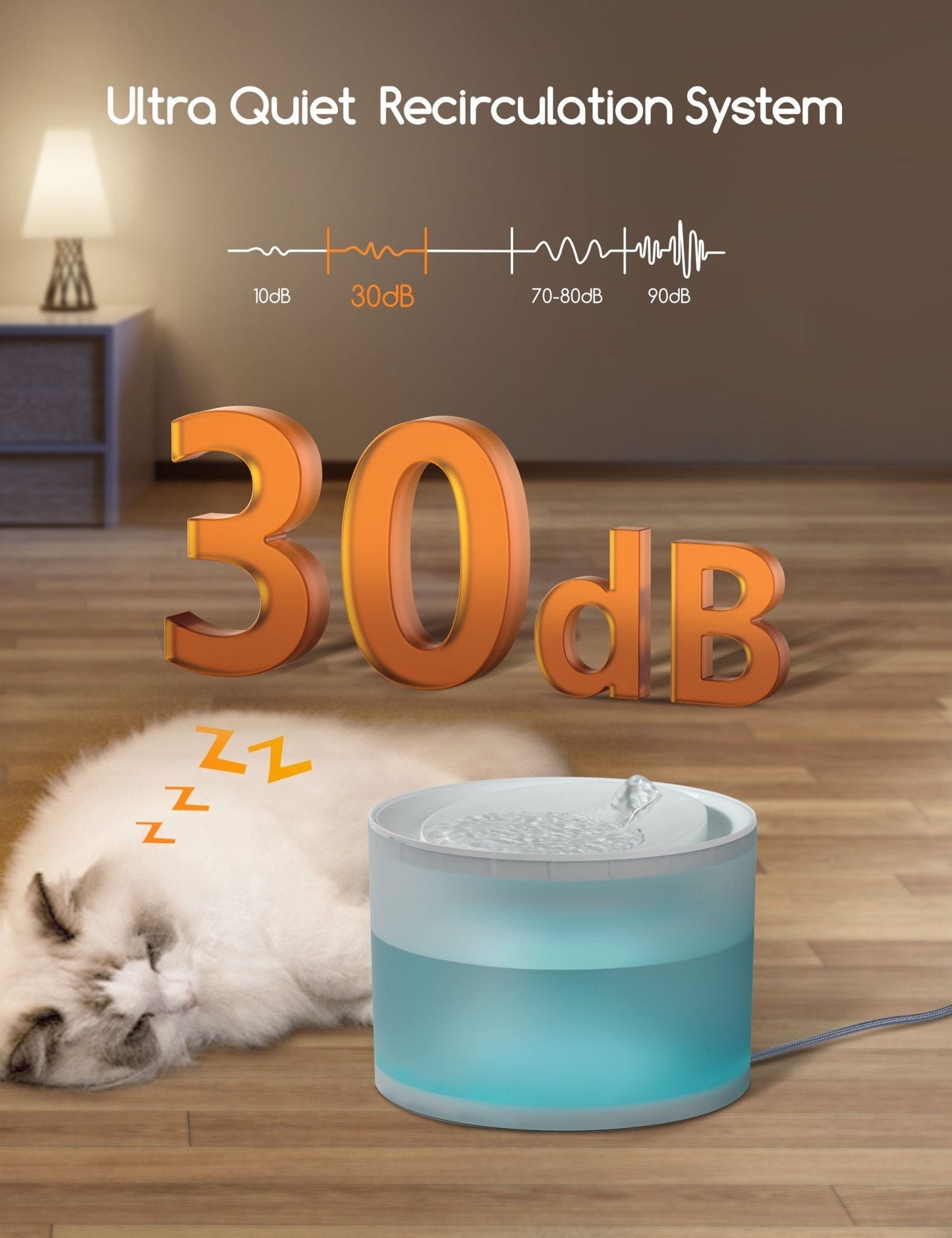 Wireless Pet Water Fountain