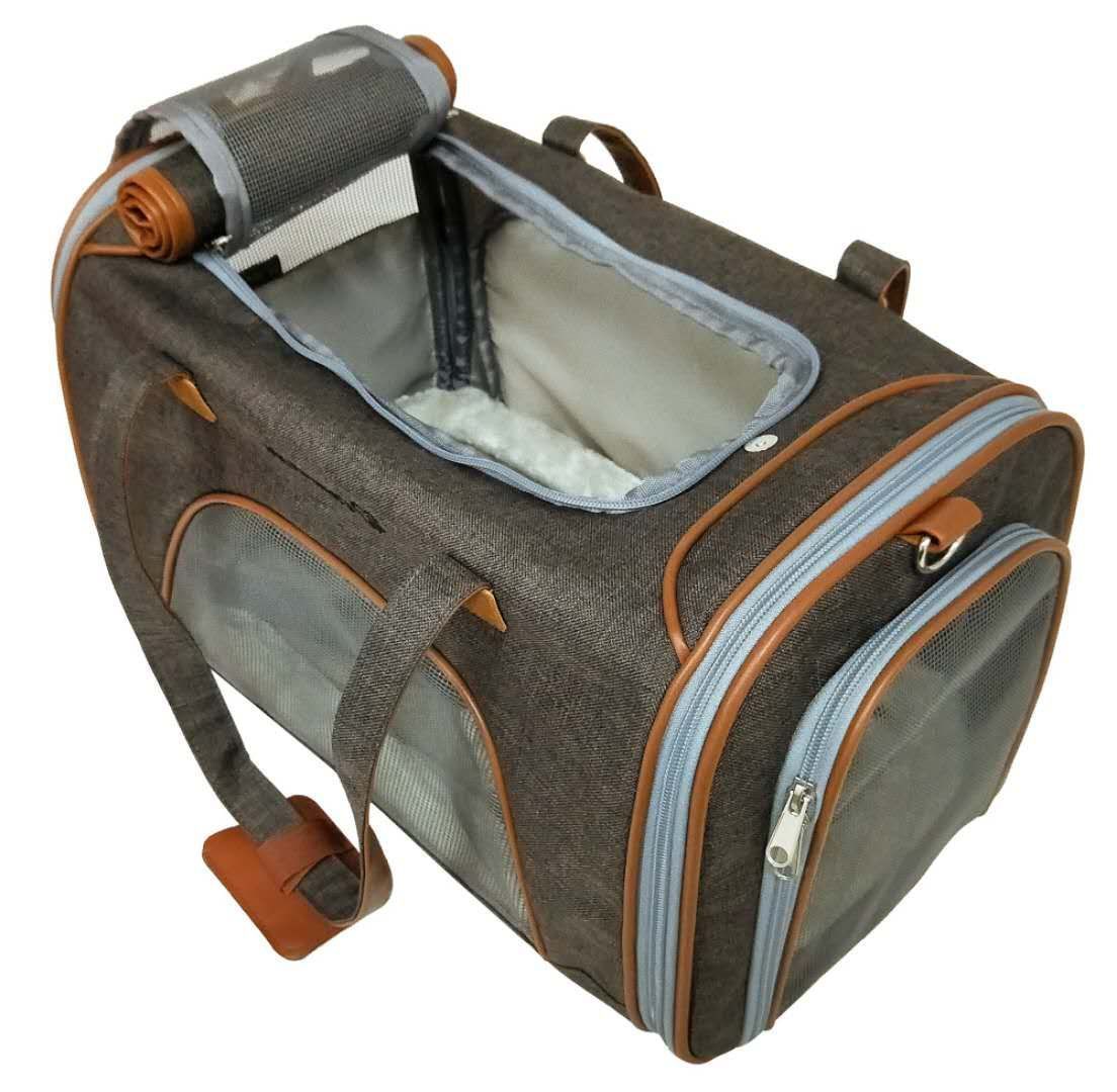 Gold Series Big Apple XL Size Airline Compliant Expandable Pet Carrier