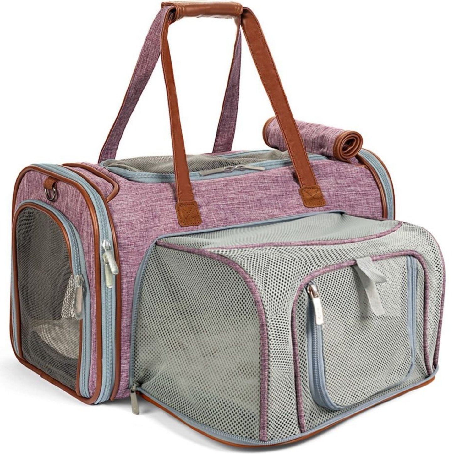 Gold Series Big Apple XL Size Airline Compliant Expandable Pet Carrier