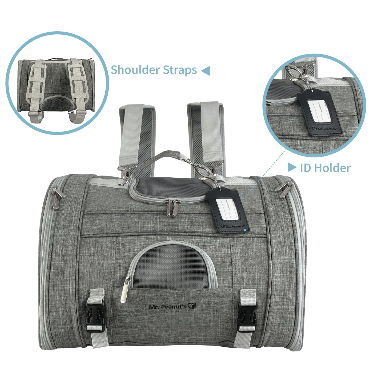 Monterey Series Backpack Pet Carrier - Newly Updated Model Now Available